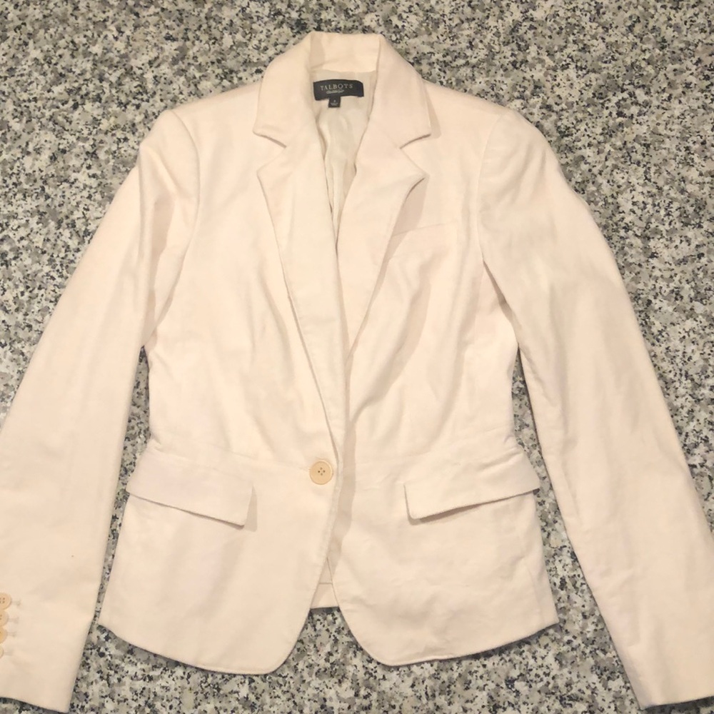 White blazer